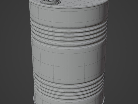 Oil Barrel 3D Модель
