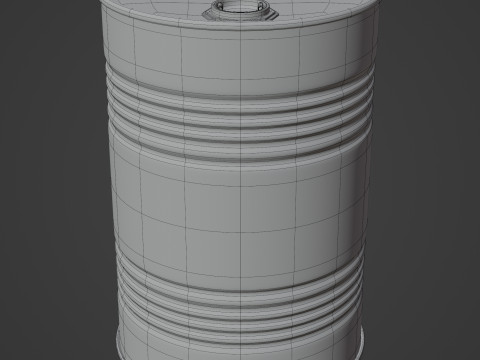 Oil Barrel 3D Модель