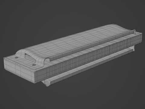 Harmonica 3Dモデル