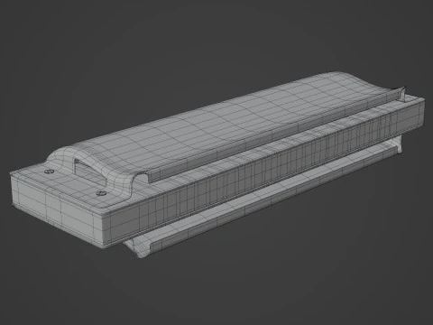 Harmonika Model 3D