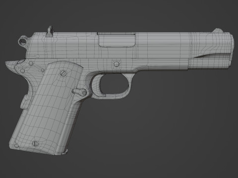 Colt 1911 3D Model