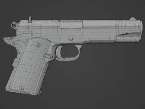 Colt 1911 3D Model
