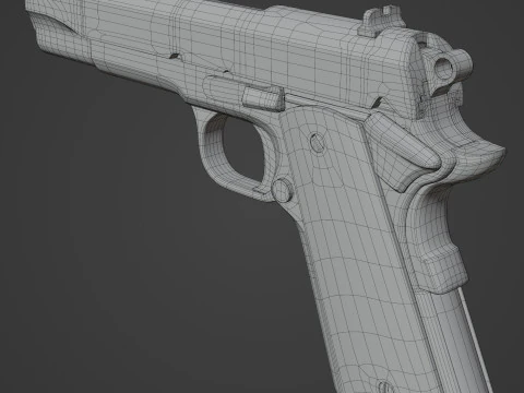 Colt 1911 3D Model