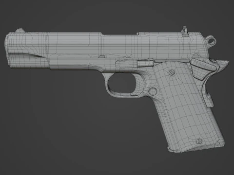 Colt 1911 3D Model