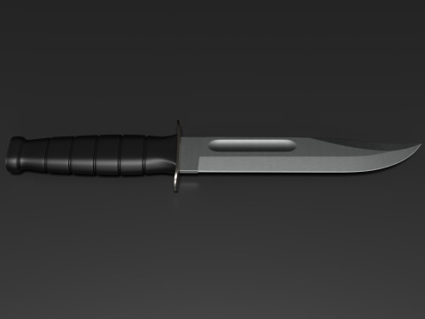 Fighting Utility Knife 3D 模型