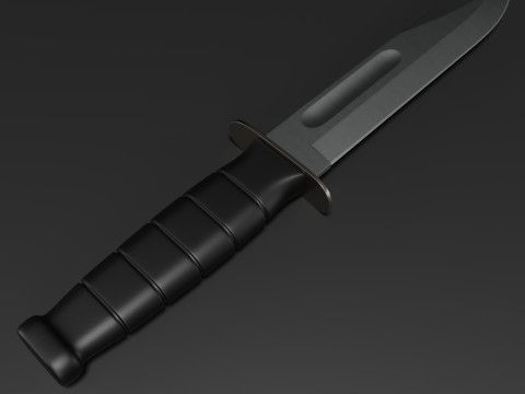 Fighting Utility Knife 3D 模型