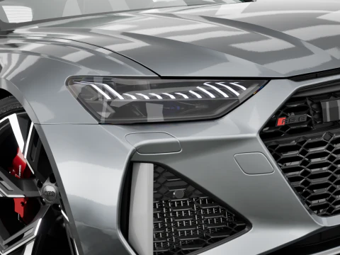 2020 Audi RS6 Avant 3D Model