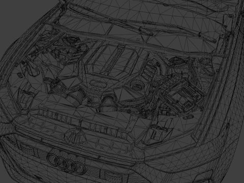 2020 Audi RS6 Avant 3D Model