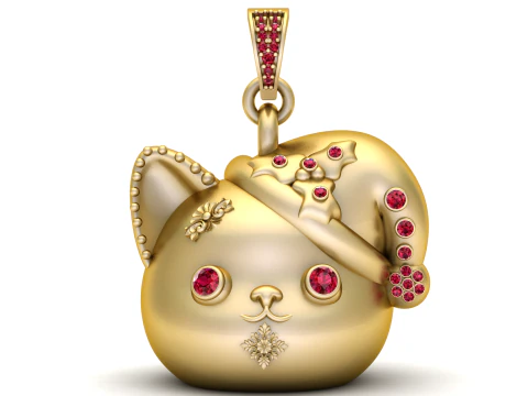 Deluxe kattenhanger 3D printmodel