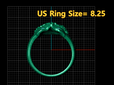 Face Ring 3D Print Model