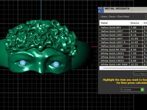 Face Ring 3D Print Model