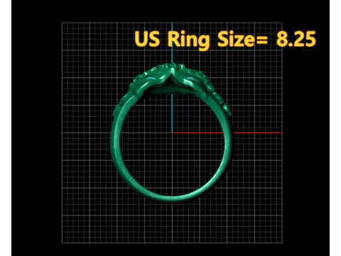 Face Ring 3D Print Model