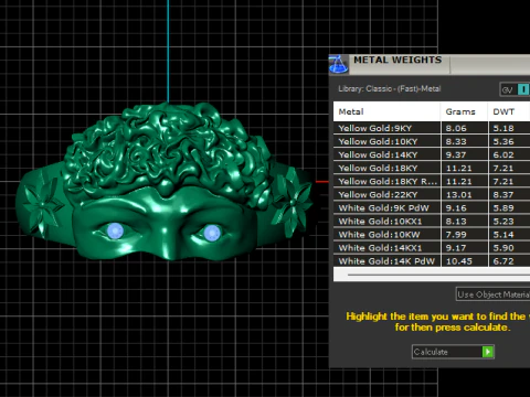 Face Ring 3D Print Model