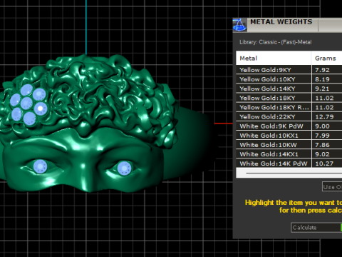 Floral Crown Ring 3D Print Model