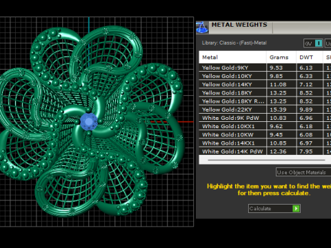 Ornate ring 3D design 3D 打印模型