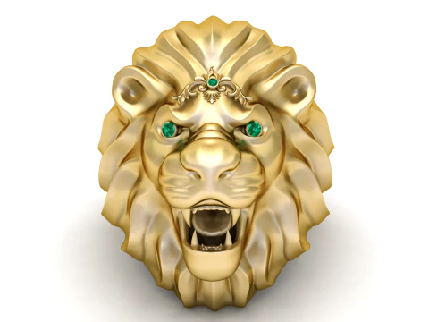 Statement ring 3D 3D Print Model