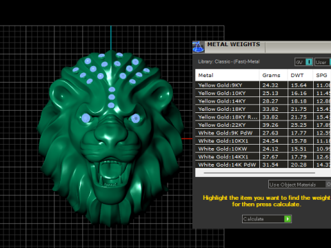 Roaring lion ring 3D 3D Druckmodell