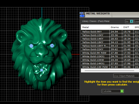 Majestic lion ring 3D 3Dプリントモデル