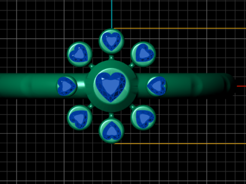 Geometric ring Modèles 3D en vedette