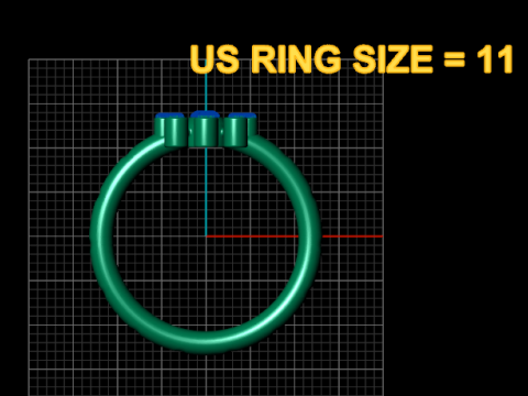 Geometric ring Modèles 3D en vedette