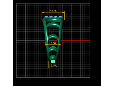 Gold luxury jewelry Model do druku 3D