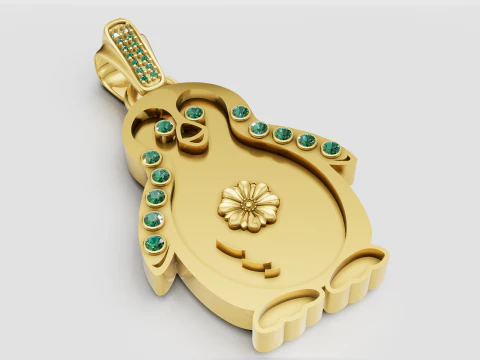 Ciondolo pinguino Modello di stampa 3D