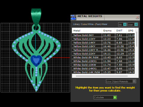 Leaf pendant 3D 프린트 모델