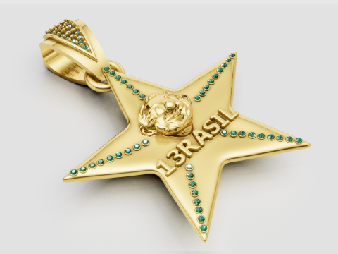 Custom name pendant 3D 打印模型