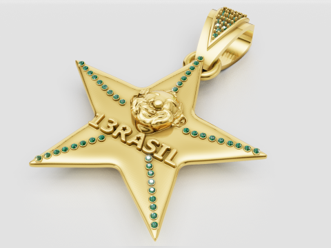 Custom name pendant 3D 打印模型