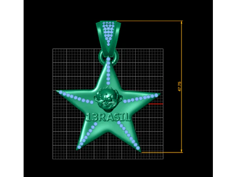 Custom name pendant 3D Print Model
