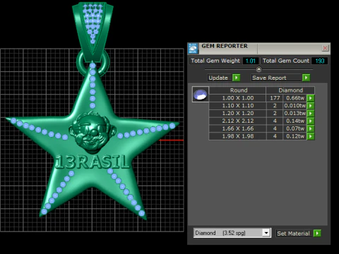 Custom name pendant 3D Print Model