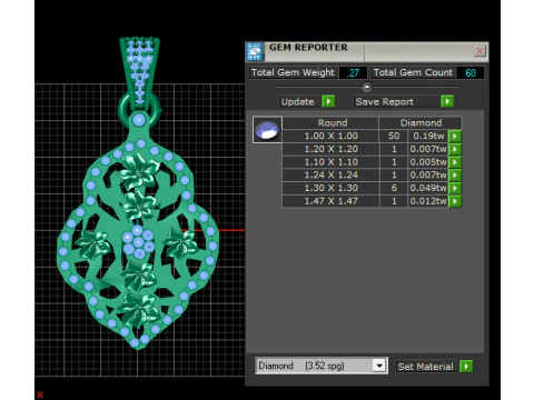 Luxury cutwork necklace 3D Print Model