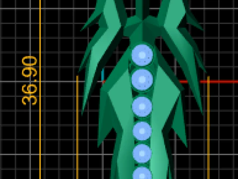 Yıldırım kolye 3D Baskı Modeli