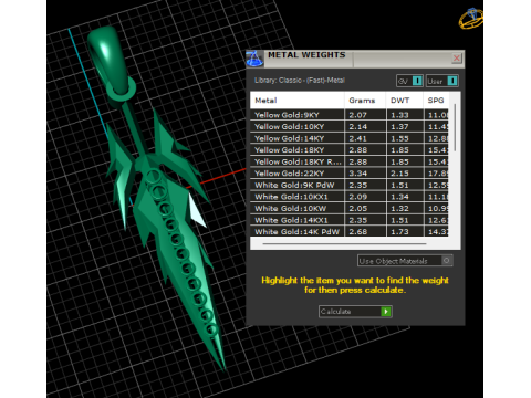 Lightning pendant Modelo de Impressão 3D