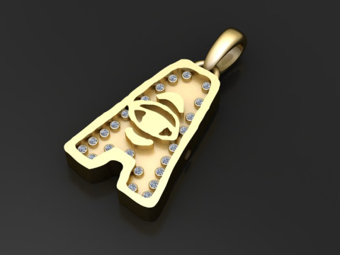 Among us pendant 3D Print Model