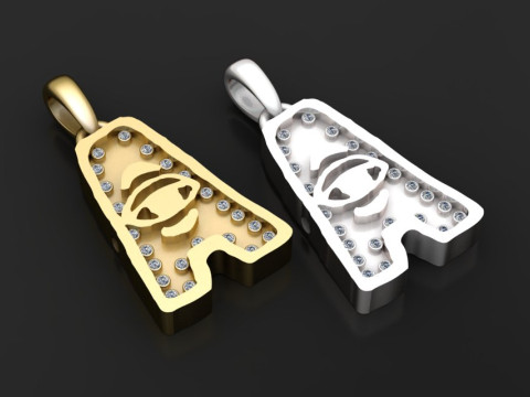 Among us pendant 3D Print Model