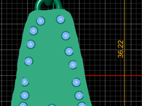 Among us pendant 3D Print Model