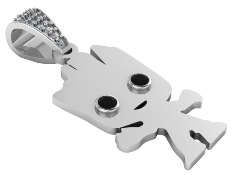 Baby groot pendant 3D 프린트 모델