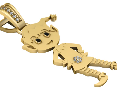 Fantasy jewelry design 3D Print Model