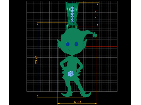Fantasy jewelry design 3D Print Model