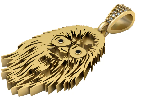Bigfoot pendant 3D Print Model
