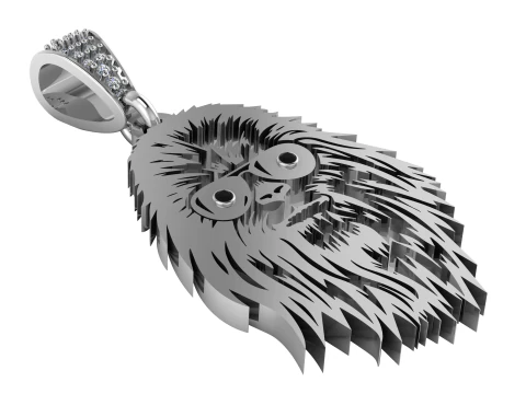 Bigfoot pendant 3D Print Model