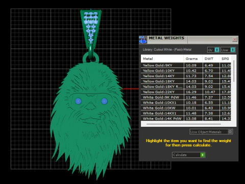 Bigfoot pendant 3D Print Model