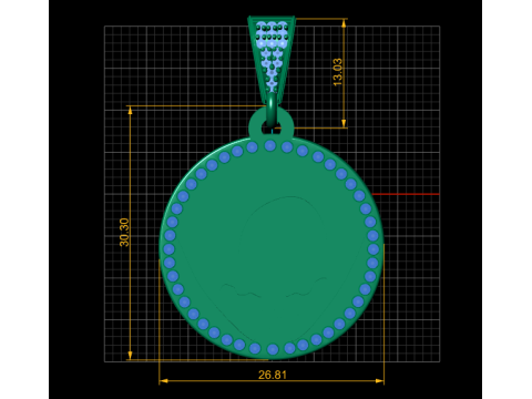 Avengers pendant 3D Принт Модель