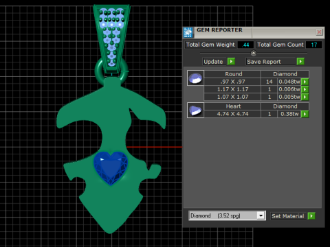 Puzzle piece pendant 3D printmodel