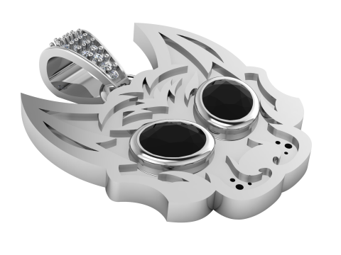 Fantasy creature pendant 3D प्रिंट मॉडल