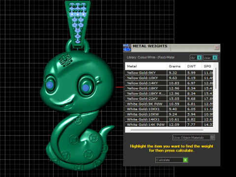 Octopus pendant 3D Print Model