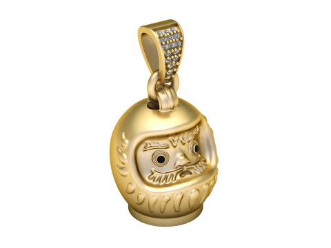 Daruma pendant Modèles 3D en vedette