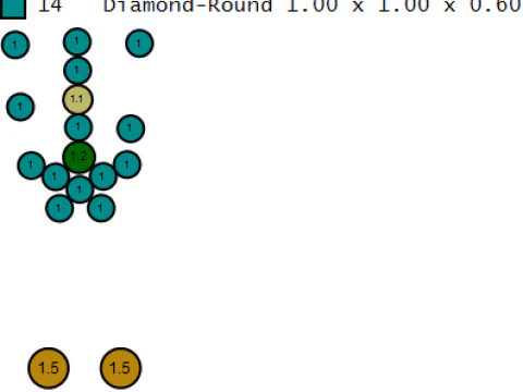 ねずみペンダント 3Dプリントモデル