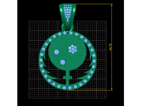 Mechanical pendant Modelo de impresión 3D